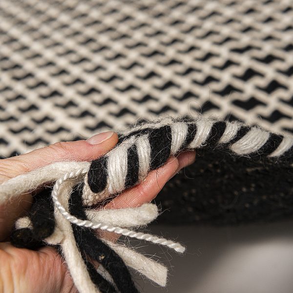 Handgeknüpfter Teppich aus 100 % neuseeländischer Wolle – Kreuzgewebe - Image 4